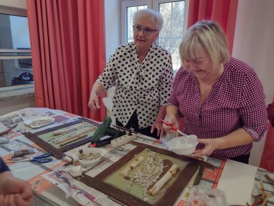 Chrobotek w roli głównej - warsztaty artystyczne z okazji Dnia Kobiet